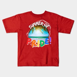 Summer of Pride - LGBTQ Kids T-Shirt